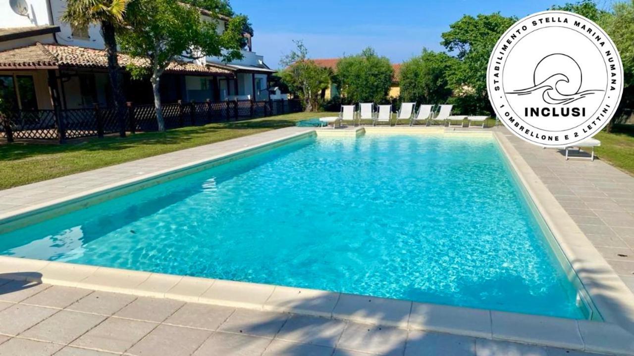 Viva3 - Numana, Ampio Trilocale In Villa Con Piscina מראה חיצוני תמונה