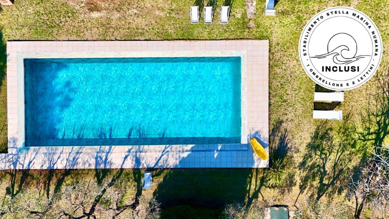 Viva3 - Numana, Ampio Trilocale In Villa Con Piscina מראה חיצוני תמונה
