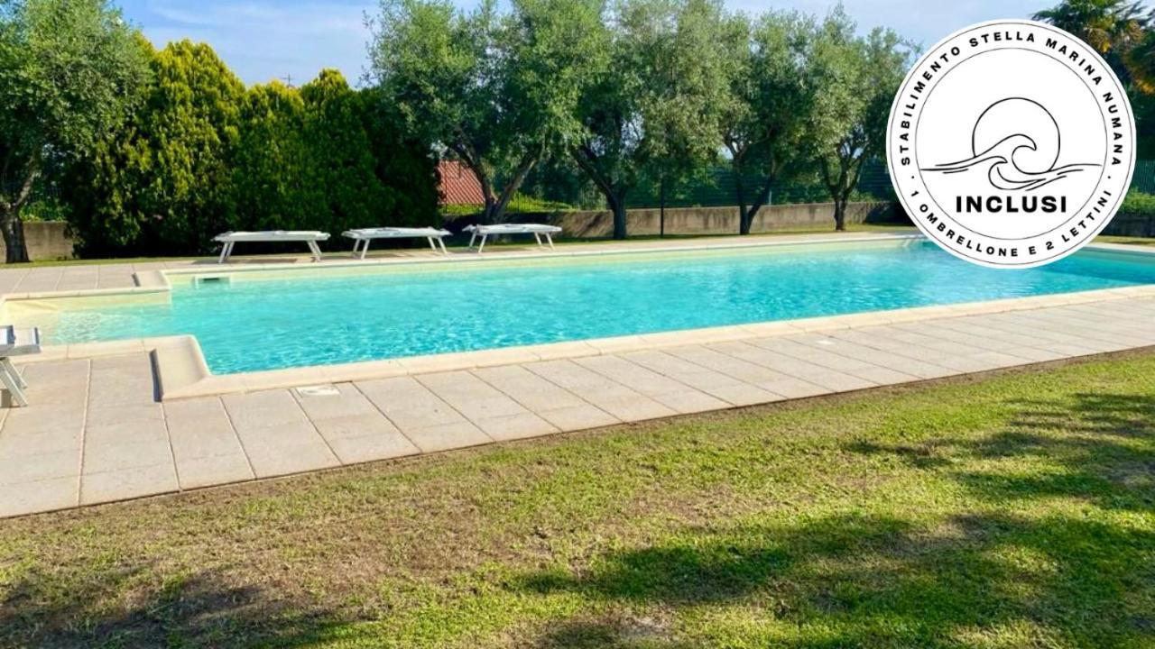 Viva3 - Numana, Ampio Trilocale In Villa Con Piscina מראה חיצוני תמונה