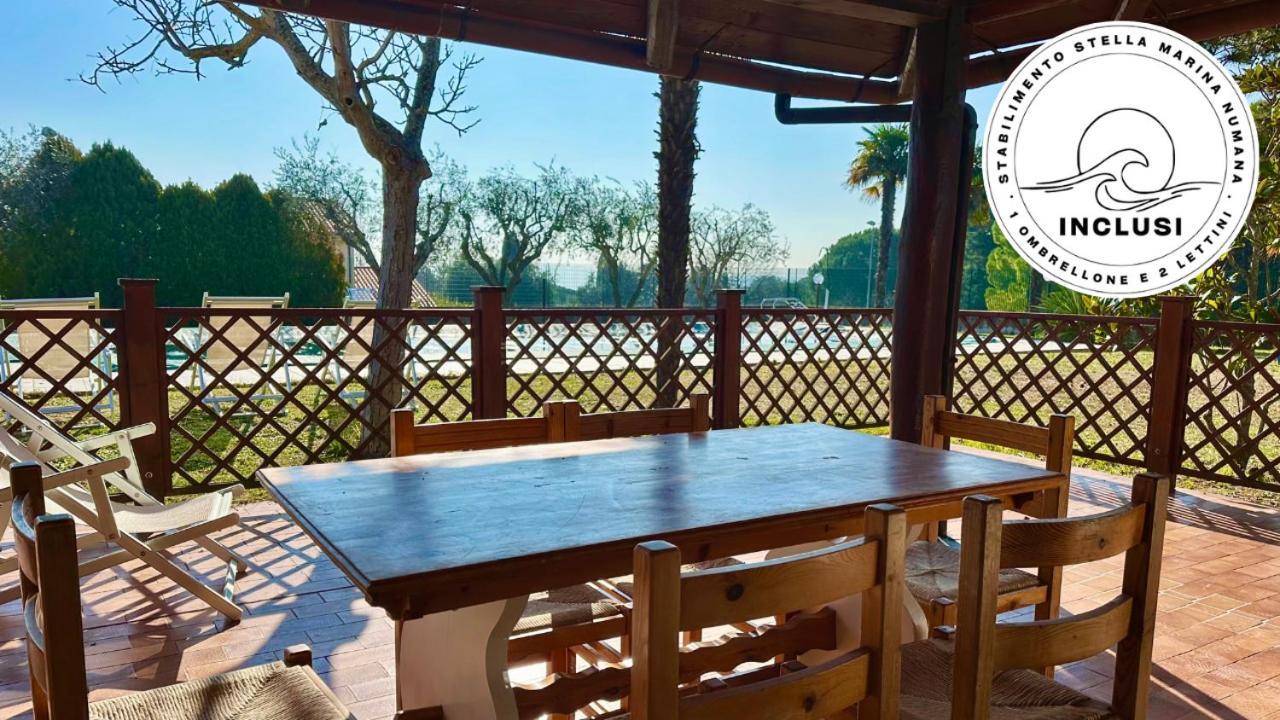 Viva3 - Numana, Ampio Trilocale In Villa Con Piscina מראה חיצוני תמונה